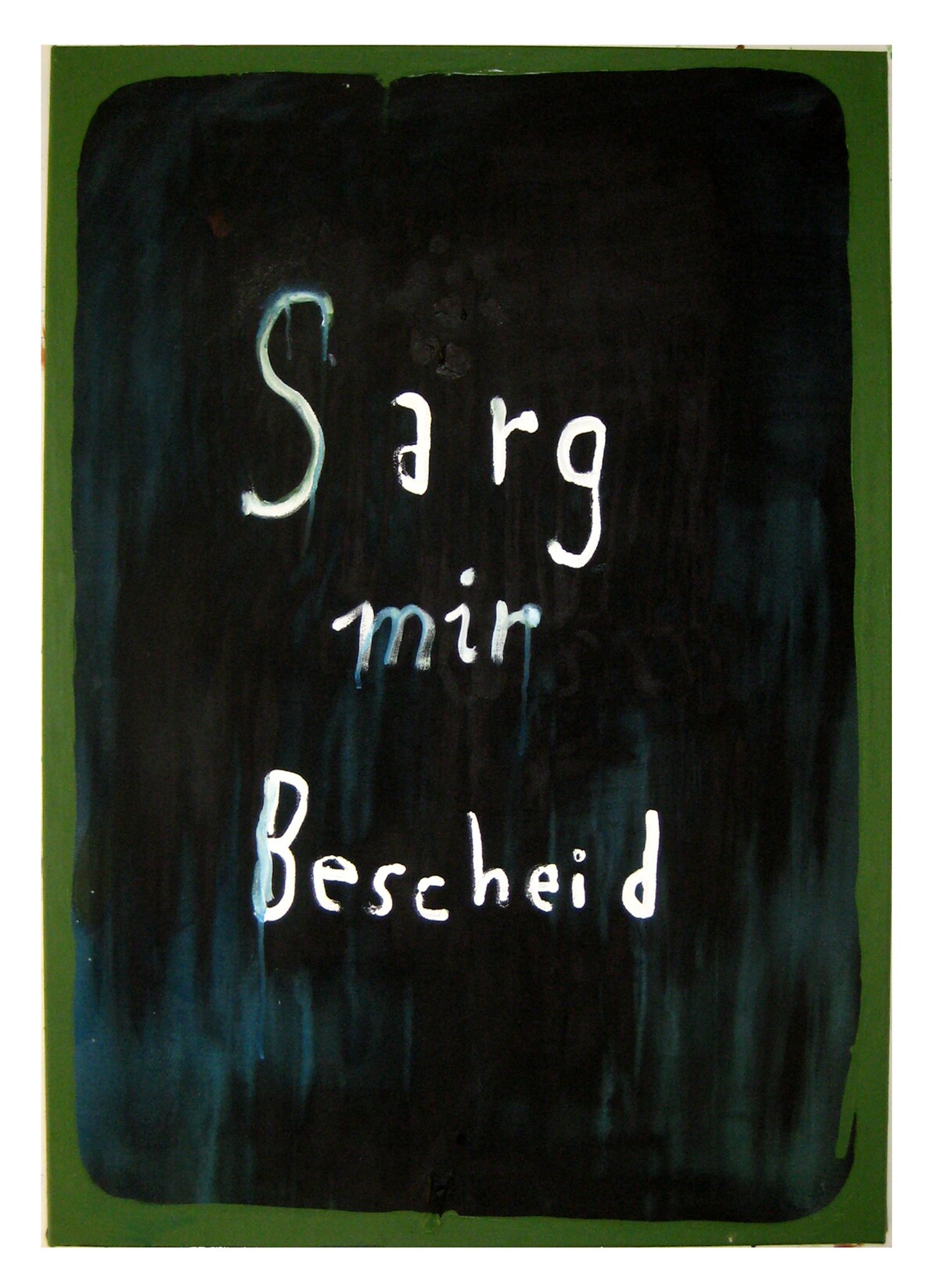 Matthias Bernhard, Sarg mir Bescheid, 2011